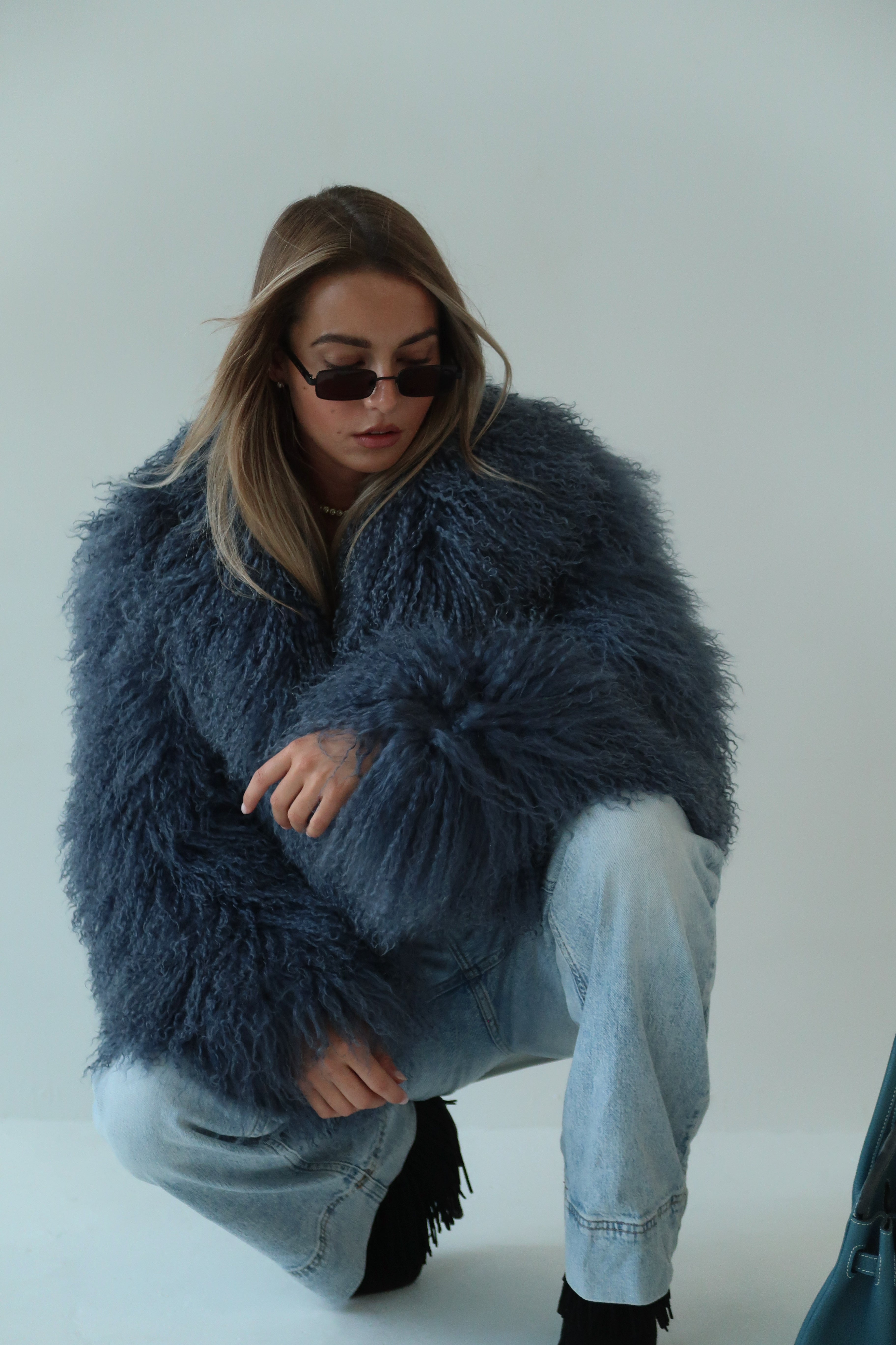 Alicia Mongolian Fur Coat
