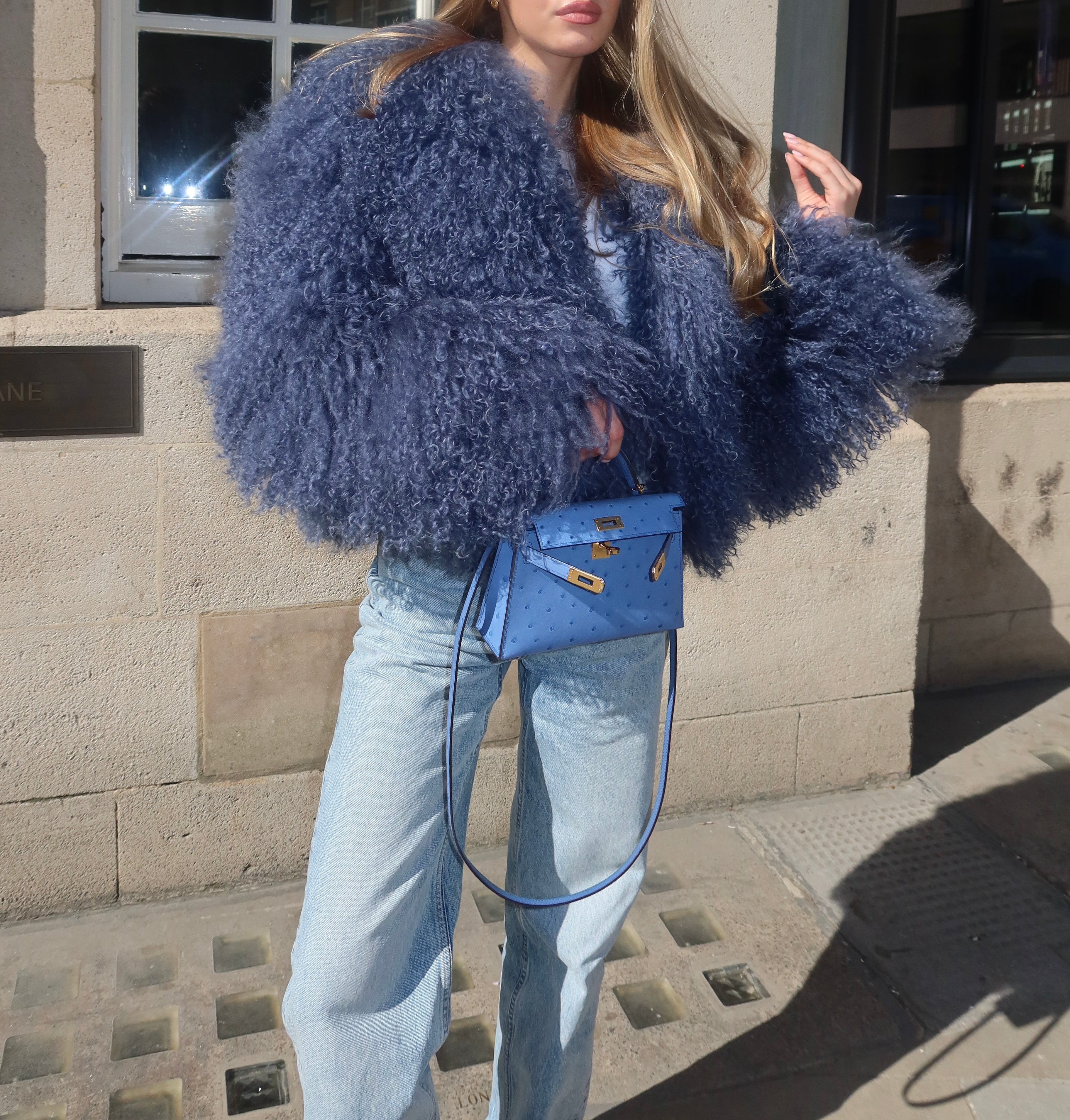 Alicia Mongolian Fur Coat