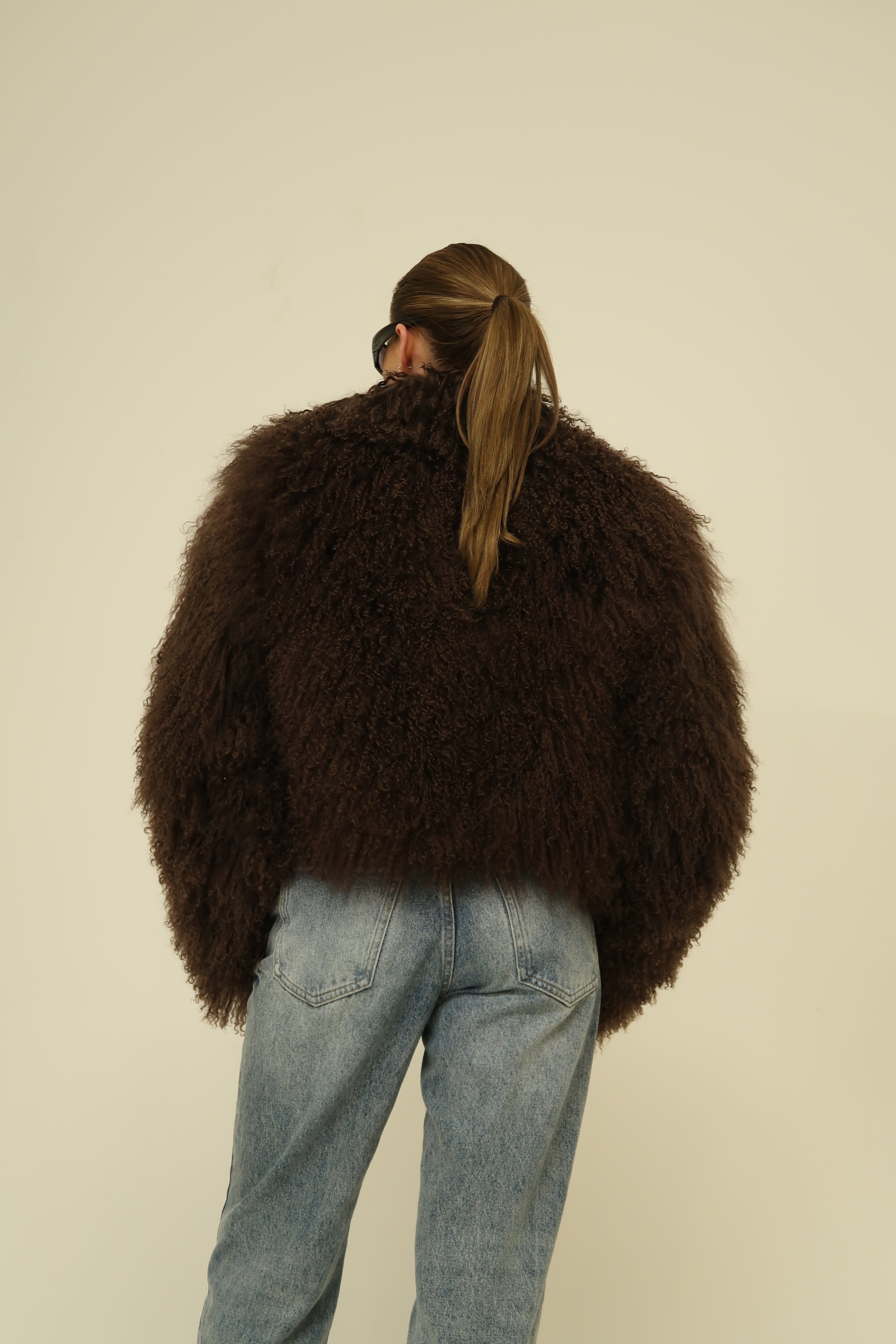 Alicia Mongolian Fur Coat