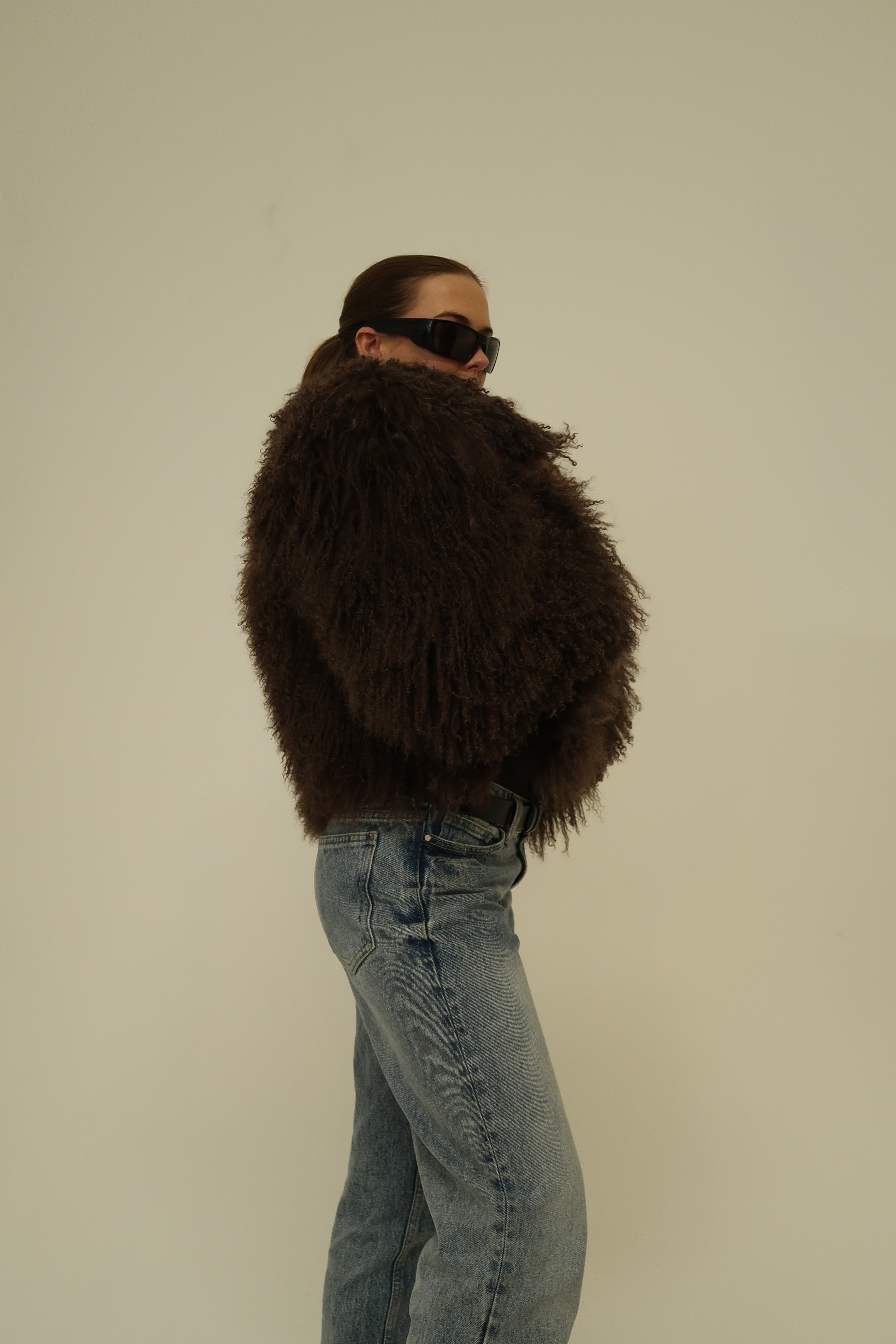 Alicia Mongolian Fur Coat