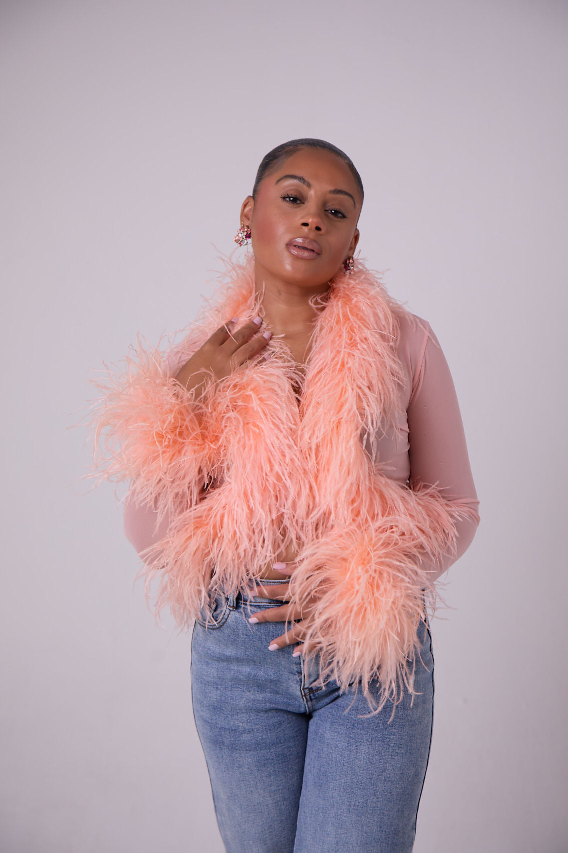 The Aura Feather Top