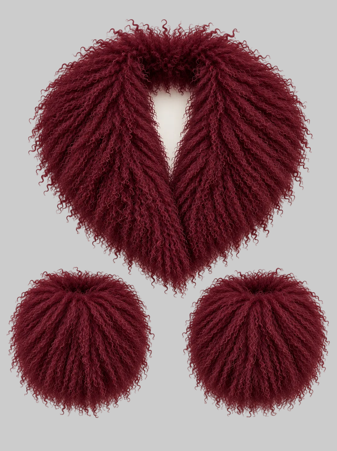 Mongolian Collar and Cuff Set
