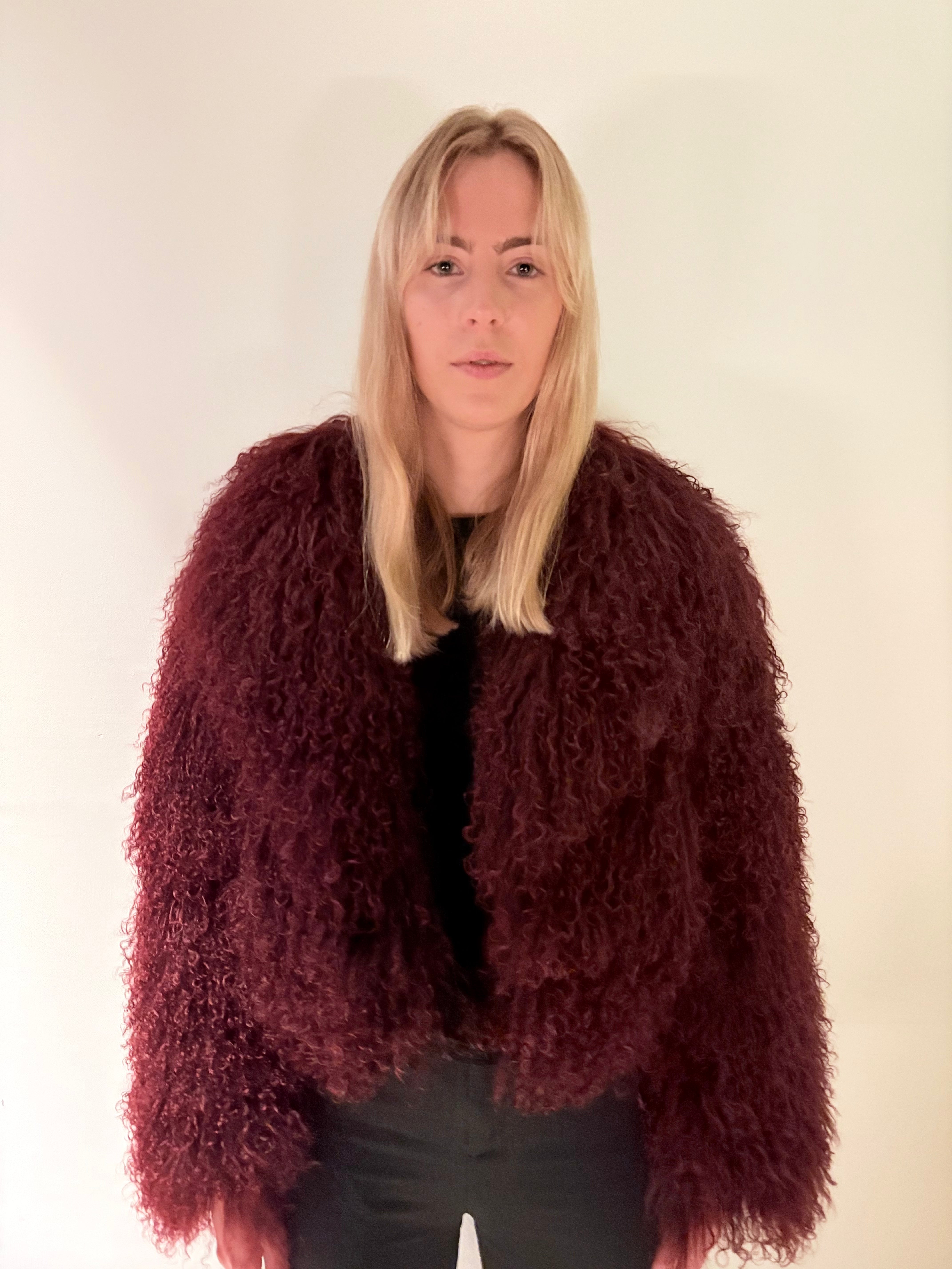 Alicia Mongolian Fur Coat