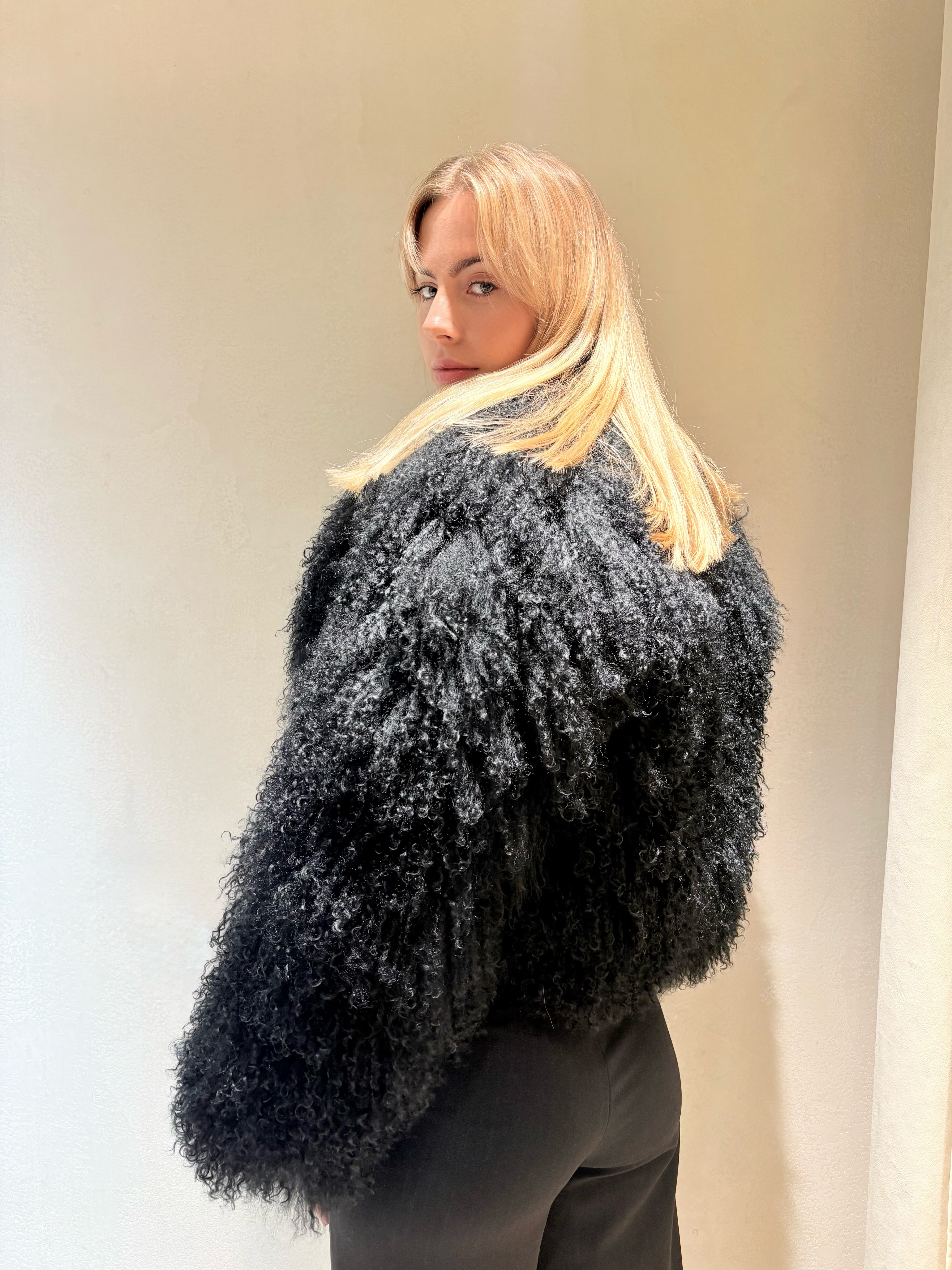 Alicia Mongolian Fur Coat